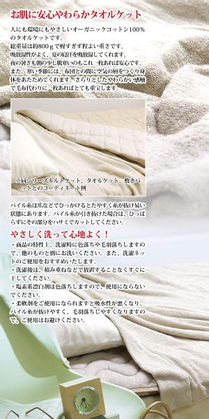 yzAt@ Organic Cotton 炩^IPbg VOTCY 140~190cm iT-061jI[KjbN
